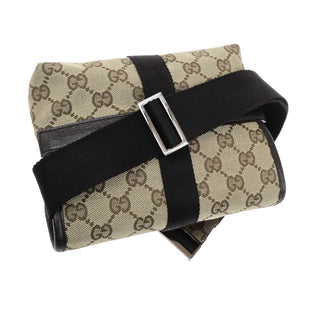Gucci Buckle Belt Bag GG Canvas