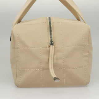 Chanel Chocolate Bar CC Bowler Bag Canvas