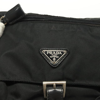 Prada Buckle Messenger Bag Tessuto