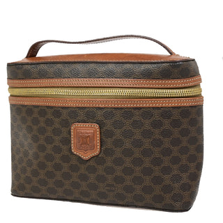 Celine Top Handle Vanity Box Triomphe Coated Canvas