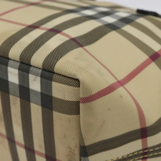 Burberry Nova Check Tote canvas check pattern