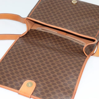 Celine Macadam Shoulder Bag PVC Leather