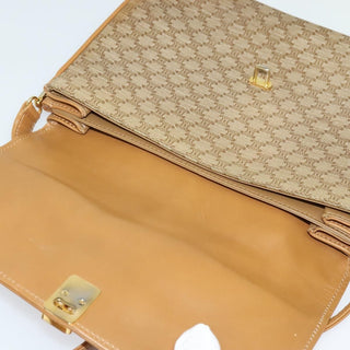 Celine Macadam Shoulder Bag PVC Leather