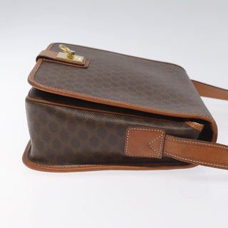 Celine Macadam Shoulder Bag PVC Leather