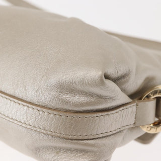 Bvlgari Chandra Flap Shoulder Bag Leather