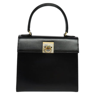 Celine Gancini Handbag Leather