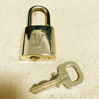 Louis Vuitton Cadenas Bag Charm Gold-plated