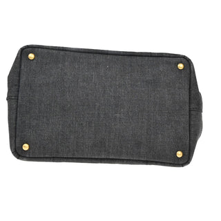 Prada Canapa Convertible Tote Denim