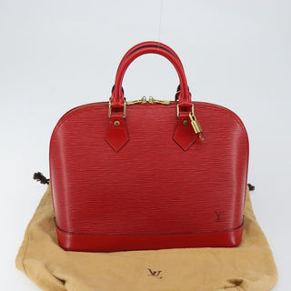Louis Vuitton Alma Handbag Epi Leather