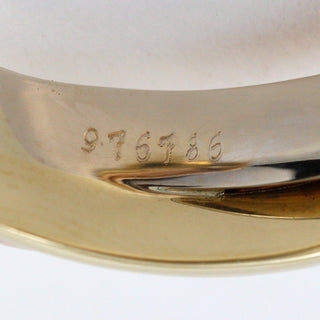 Cartier Trinity Earrings 18K Tricolor Gold with Cultured Pearls