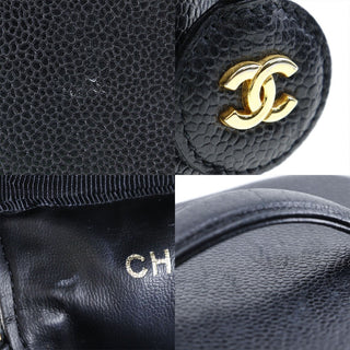 Chanel Vintage Timeless Cosmetic Case Caviar