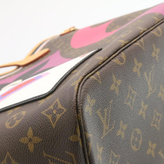 Louis Vuitton Neverfull NM Tote Limited Edition Game On Monogram Canvas