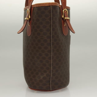 Celine Vintage Macadam Handbag Leather