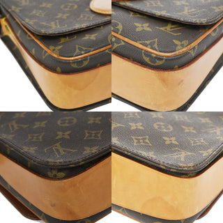Louis Vuitton Cartouchiere Handbag Monogram Canvas