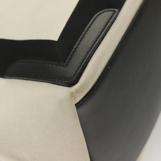 Balenciaga Navy Cabas Canvas with Leather