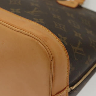 Louis Vuitton Alma Handbag Monogram Canvas