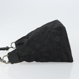 Gucci Vintage Bamboo Hobo GG Canvas