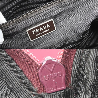 Prada Buckle Messenger Bag Tessuto