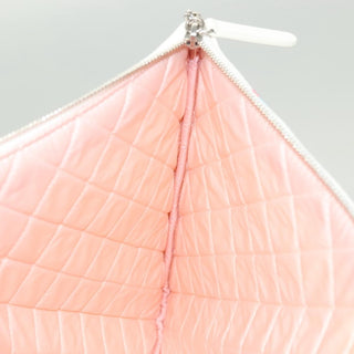 Chanel Coco Cuba Pouch Printed Quilted Canvas