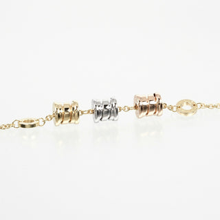 Bvlgari B.Zero1 Three Station Soft Bracelet 18K Tricolor Gold