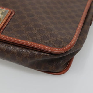 Celine Macadam Shoulder Bag PVC Leather