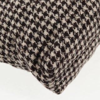 Chanel Tabatiere Kisslock Fold Over Bag Tweed with Quilted Calfskin