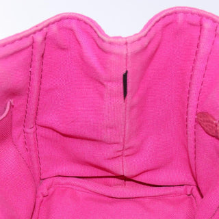 Prada Canapa Open Tote Canvas