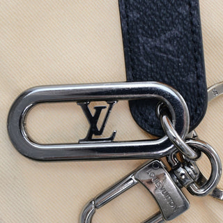 Louis Vuitton ID Tab Charm and Key Holder Monogram Eclipse Canvas