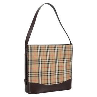 Burberry Shoulder Bag Nova Check Canvas
