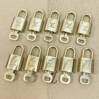Louis Vuitton Cadenas Bag Charm Gold-plated