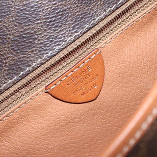 Celine Macadam Shoulder Bag PVC Leather