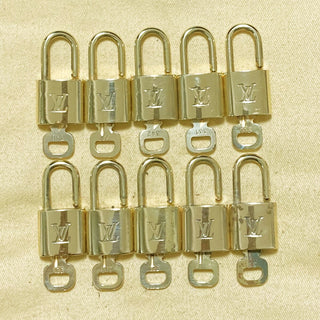 Louis Vuitton Cadenas Bag Charm Gold-plated