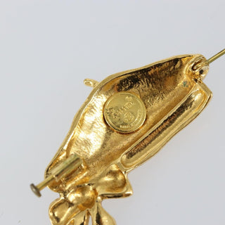 Chanel Beret Hat Brooch Gold Plated