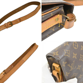 Louis Vuitton Cartouchiere Handbag Monogram Canvas