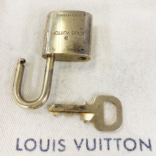 Louis Vuitton Cadenas Bag Charm Gold-plated