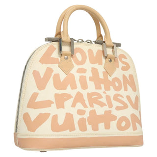 Louis Vuitton Alma Handbag Limited Edition Graffiti Leather