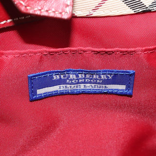 Burberry Nova Check Tote Nylon