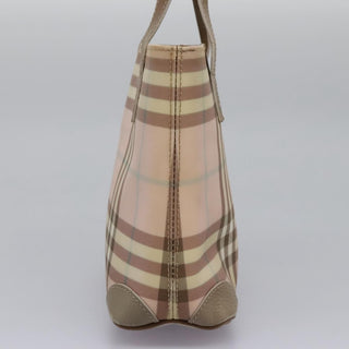 Burberry Nova Check Tote Canvas and Leather