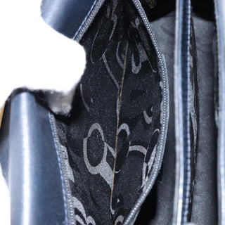 Salvatore Ferragamo Gancini Convertible Top Handle Bag Leather