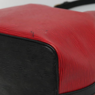 Louis Vuitton Petit Noe Handbag Two Tone Epi Leather