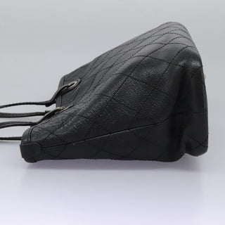 Chanel Fever Tote Quilted Caviar