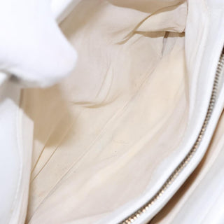 Chanel Vintage Wooden Ring Tote Leather