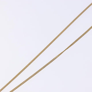 Christian Dior CD Round Pendant Necklace Metal and Crystals