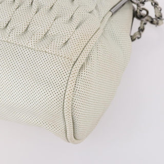 Chanel Vintage Chain Shoulder Bag Leather