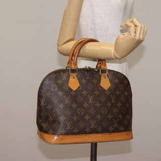 Louis Vuitton Alma Handbag Monogram Canvas