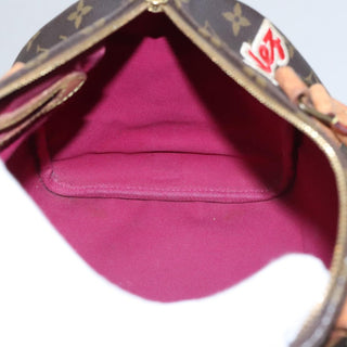 Louis Vuitton Speedy Bandouliere Bag Limited Edition Patches Monogram Canvas