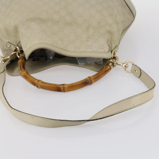 Gucci Vintage Diana Bamboo Shoulder Bag Leather