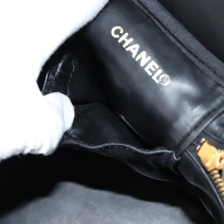 Chanel Vintage Timeless Cosmetic Case Caviar