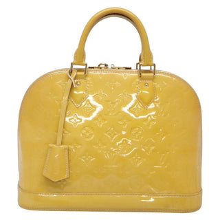 Louis Vuitton Alma Handbag Monogram Vernis