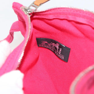 Hermes Panier De Plage Handbag Printed Canvas